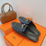 Hermes, Oz Mule, Women's Slipper, Black