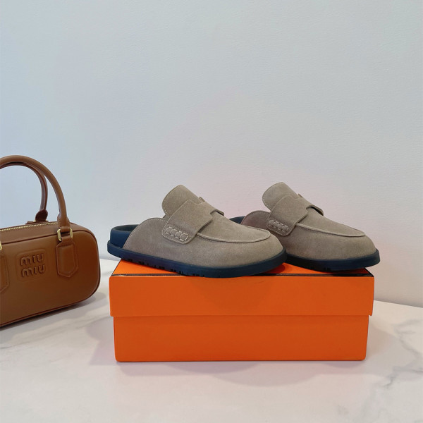 Hermes, Go Mule, Women's Slipper, Grey