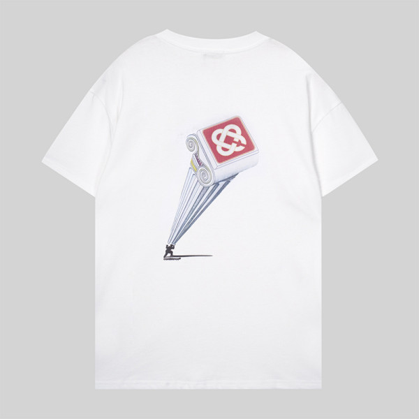 Casablanca, Heren T-shirt, Wit