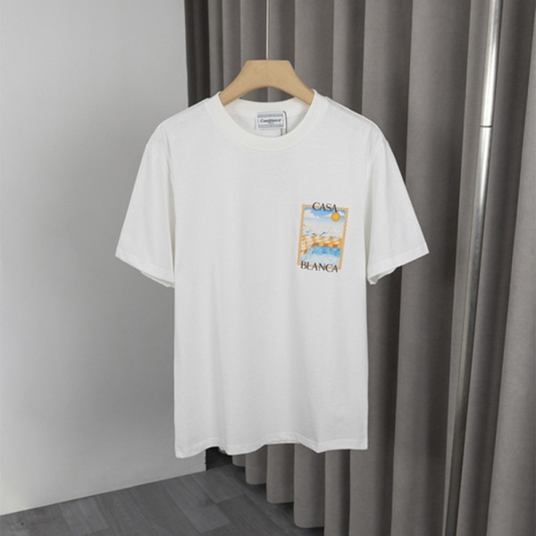 Casablanca, Men's T-Shirt, White