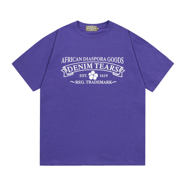 Denim  Tears, Men's T-Shirt, Purple