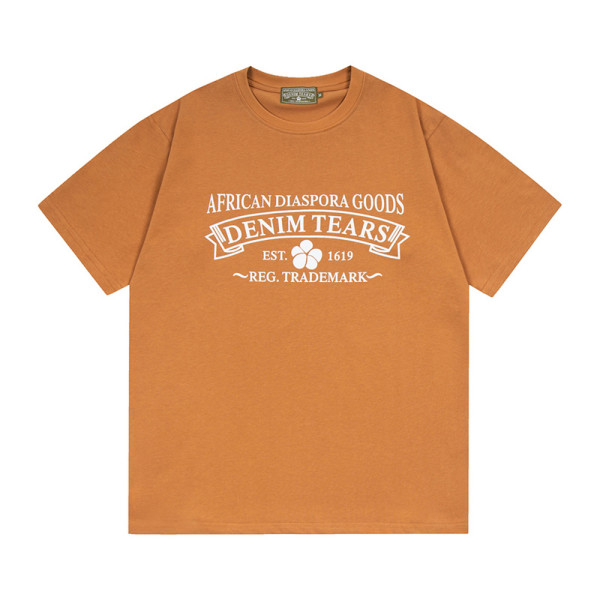Denim  Tears, Men's T-Shirt, Orange