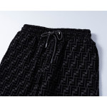 Fendi, Men's Short Set, Black