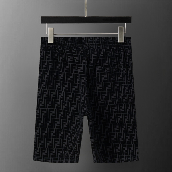Fendi, Men's Short Set, Black