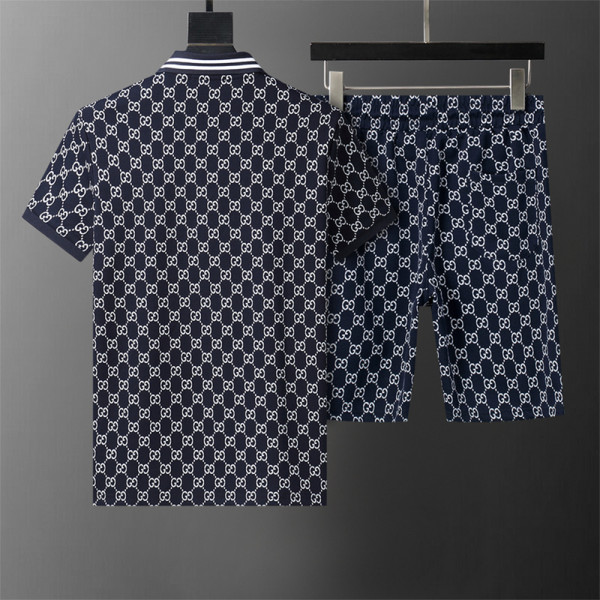 Gucci, Men's Short Set, Navy