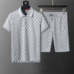 Gucci, Men's Short Set, Grey