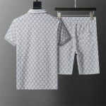 Gucci, Men's Short Set, Grey