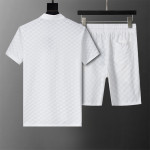 Gucci, Men's Short Set, White