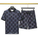 Gucci, Men's Short Set, Black