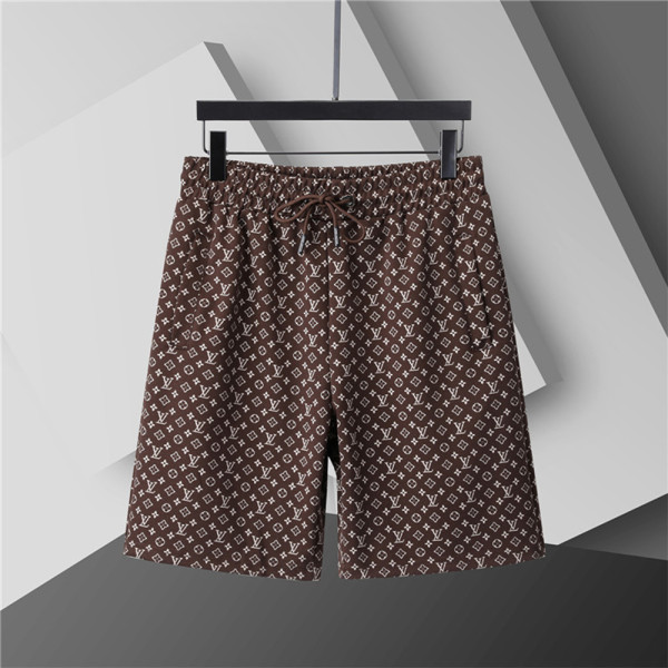 Louis Vuitton, Men's Short Set, Brown
