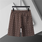 Louis Vuitton, Men's Short Set, Brown