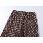 Louis Vuitton, Men's Short Set, Brown