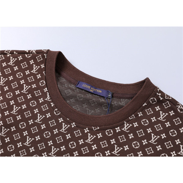Louis Vuitton, Men's Short Set, Brown