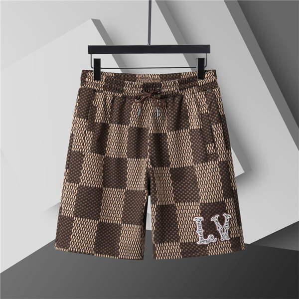 Louis Vuitton, Men's Short Set, Brown