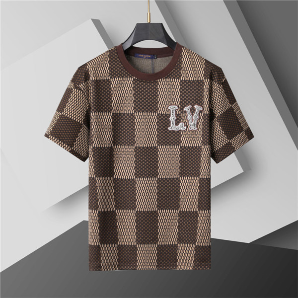 Louis Vuitton, Men's Short Set, Brown