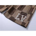Louis Vuitton, Men's Short Set, Brown