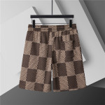 Louis Vuitton, Men's Short Set, Brown