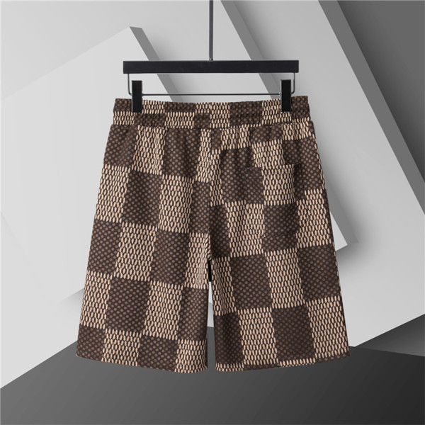 Louis Vuitton, Men's Short Set, Brown
