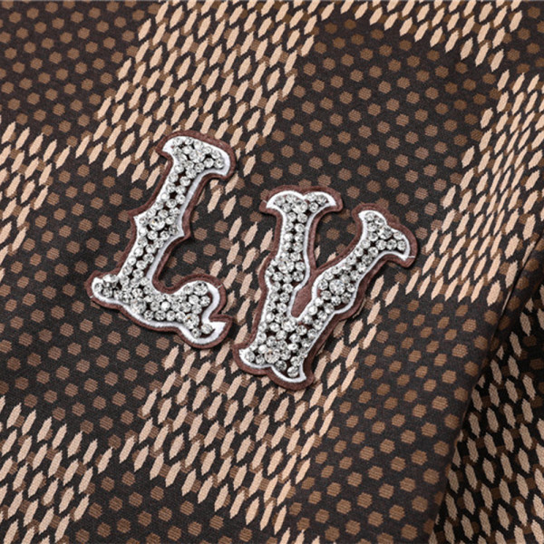 Louis Vuitton, Men's Short Set, Brown