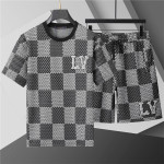 Louis Vuitton, Men's Short Set, Grey