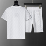Louis Vuitton, Men's Short Set, White