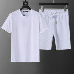 Louis Vuitton, Men's Short Set, White