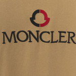 Moncler, Men's T-Shirt, Camel