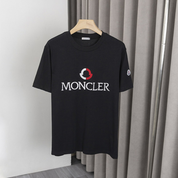 Moncler, Men's T-Shirt, Black