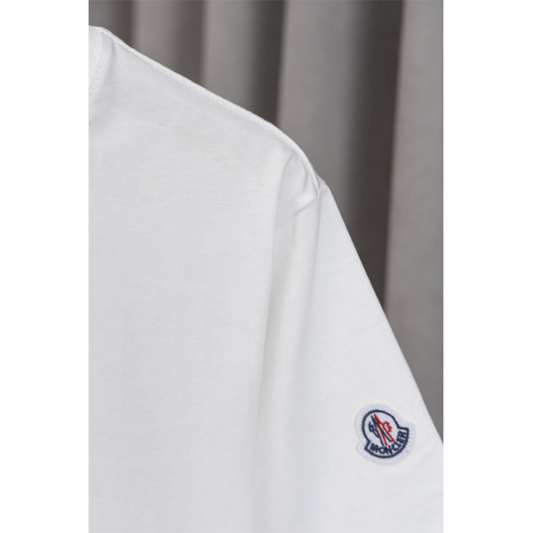 Moncler, Men's T-Shirt, White
