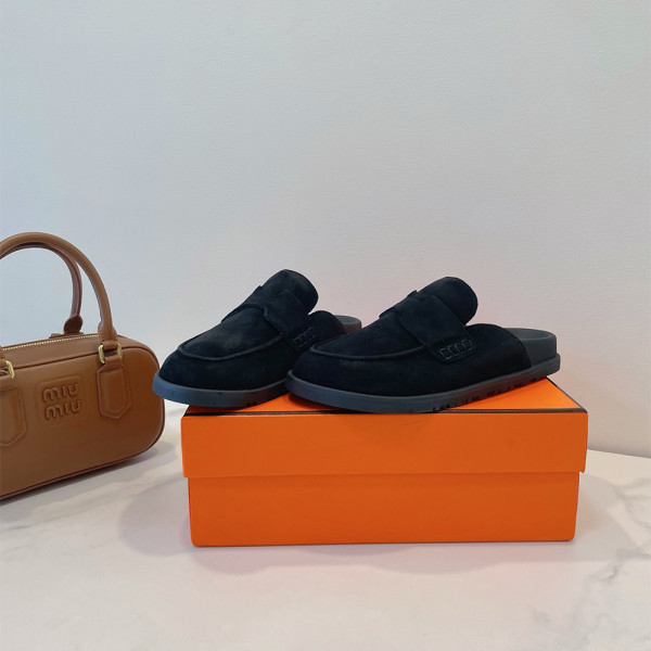 Hermes, Go Mule, Men's Slipper, Black