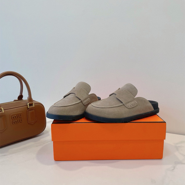 Hermes, Go Mule, Men's Slipper, Grey