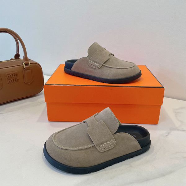 Hermes, Go Mule, Men's Slipper, Grey