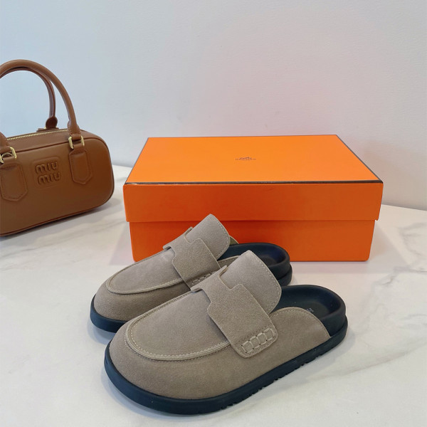 Hermes, Go Mule, Men's Slipper, Grey