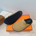 Hermes, Go Mule, Men's Slipper, Camel