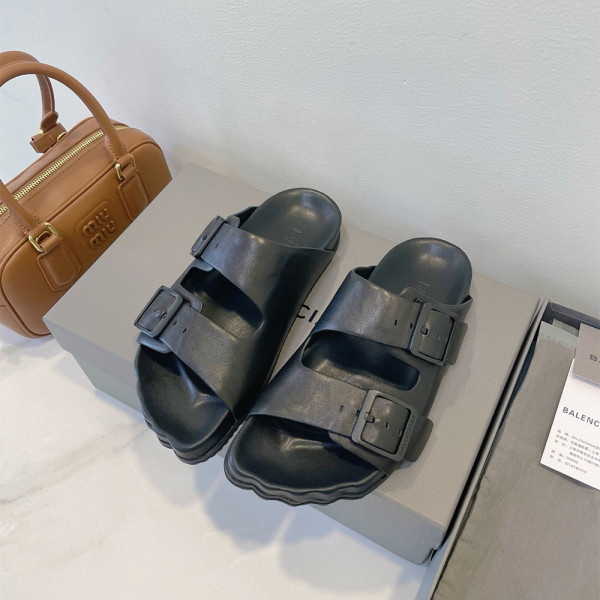 Balenciaga, Men's Slipper, Black