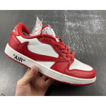 Nike, Travis Scott x Air Jordan, Men's Sneaker, Red