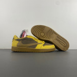 Nike, Travis Scott x Air Jordan, Men's Sneaker, Yellow