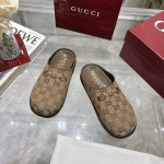 Gucci, Women's Slipper, Brown
