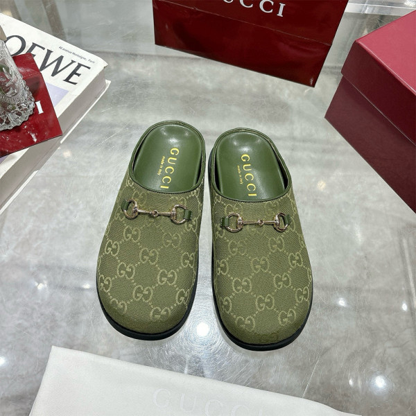 Gucci, Women's Slipper, Green