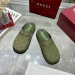 Gucci, Women's Slipper, Green