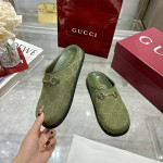 Gucci, Women's Slipper, Green