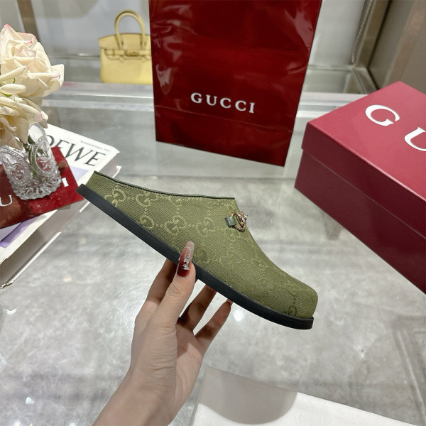 Gucci, Women's Slipper, Green