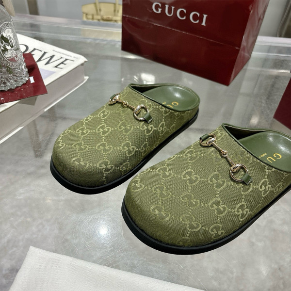 Gucci, Women's Slipper, Green