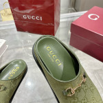 Gucci, Women's Slipper, Green