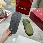 Gucci, Women's Slipper, Green