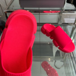 Balenciaga, Speed, Women's Slipper, Red