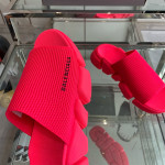 Balenciaga, Speed, Women's Slipper, Red