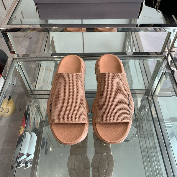 Balenciaga, Speed, Women's Slipper, Camel