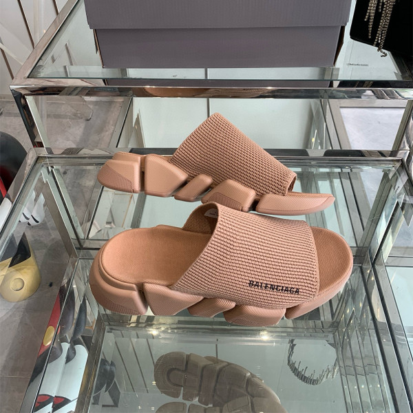 Balenciaga, Speed, Women's Slipper, Camel