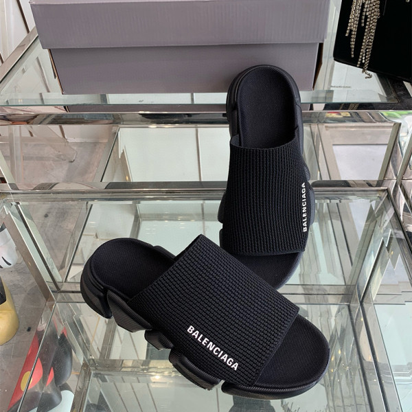 Balenciaga, Speed, Women's Slipper, Black